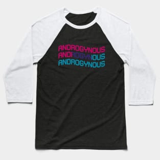 Androgynous proud flag Baseball T-Shirt